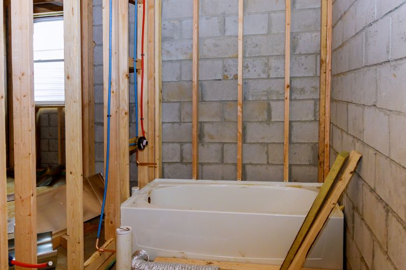 Summer Bathtub Installation